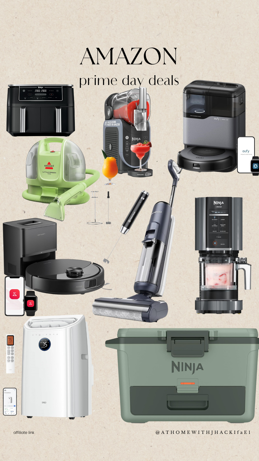 Amazon Prime Day deals, Prime Day finds, Amazon deals, Amazon appliance deals, Ninja deals, Ninja air fryer, Ninja Slushi, Ninja Creami, Ninja cooler, Eufy robot vacuum, robot vacuum deals, Bissell Little Green, wet dry vacuum, portable air conditioner, Amazon cleaning finds, Amazon kitchen finds, kitchen appliance deals, home appliance deals, viral Amazon products, Amazon must haves, Prime Day must haves, October Prime Day, Prime Big Deal Days, Amazon best sellers, Amazon deals today 

 #LTKHome #LTKSaleAlert