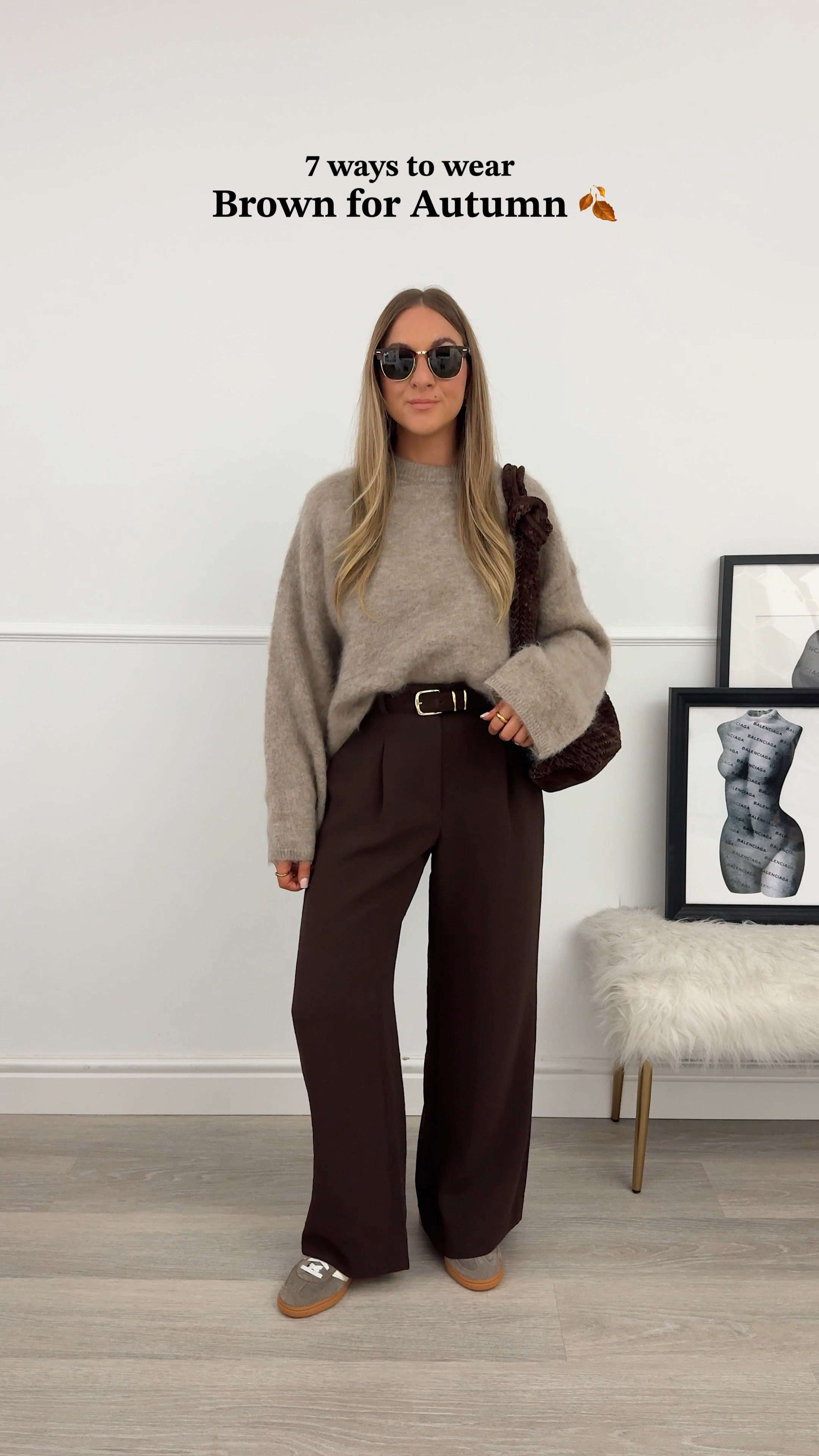 Brown outfits for autumn 🍂

Cashmere jumper / wool coat / adidas Spezial / brown trousers / satin skirt / brown suede bag / brown suede boots 

#LTKsale #LTKstyletip #LTKautumn