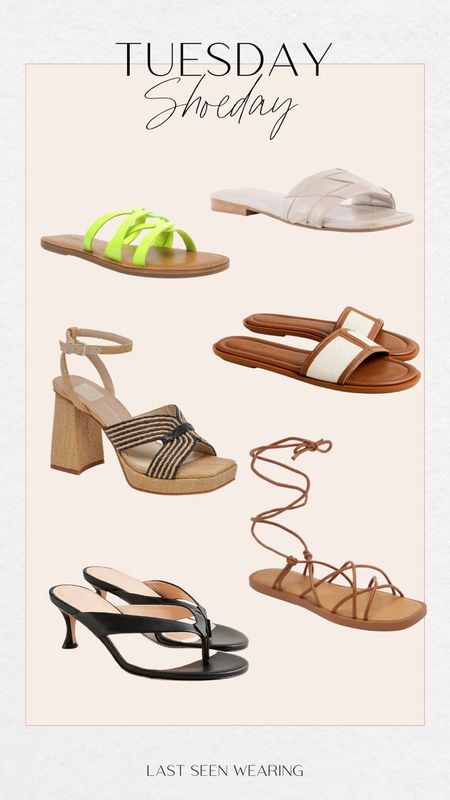 Tuesday Shoesday finds!

Shoe finds under $100
Shoes for summer
Summer shoe trends 


#LTKunder100 #LTKstyletip #LTKFind
