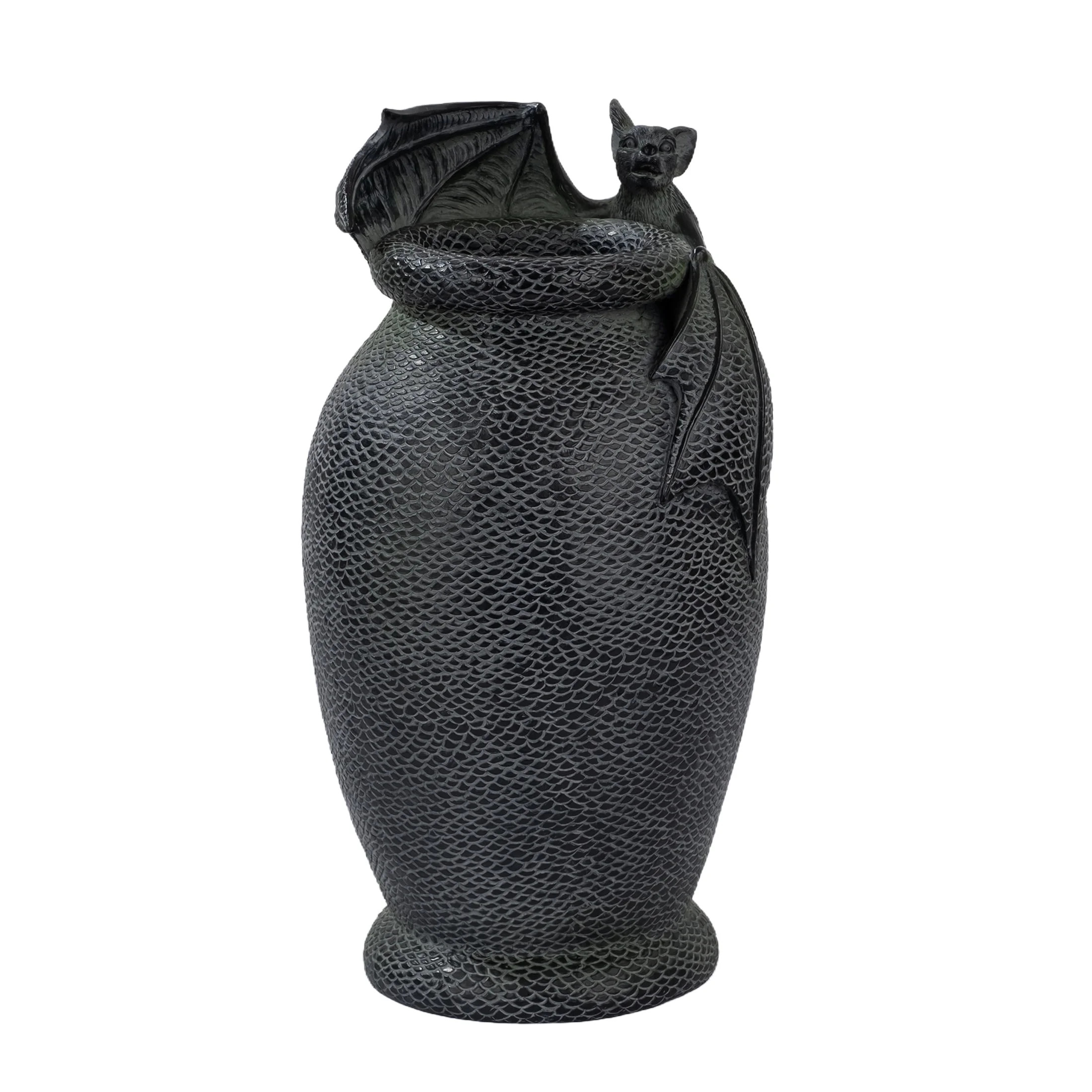 Resin Bat Vase Decoration, Black, 15", Halloween by Way To Celebrate | Walmart (US)