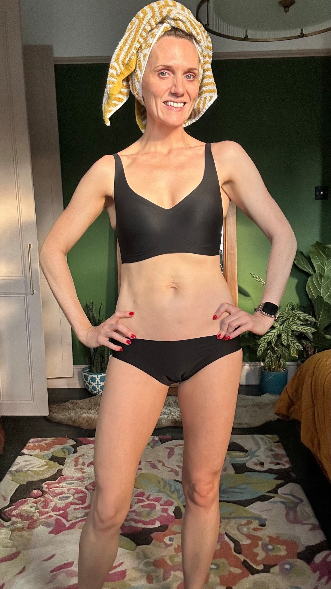 The comfiest bra you’ll find. No underwires but fully supportive 