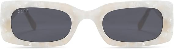 Lauren London x DIFF Eyewear - Lotus Locs - Designer Square Sunglasses for Women - 100% UVA/UVB | Amazon (US)