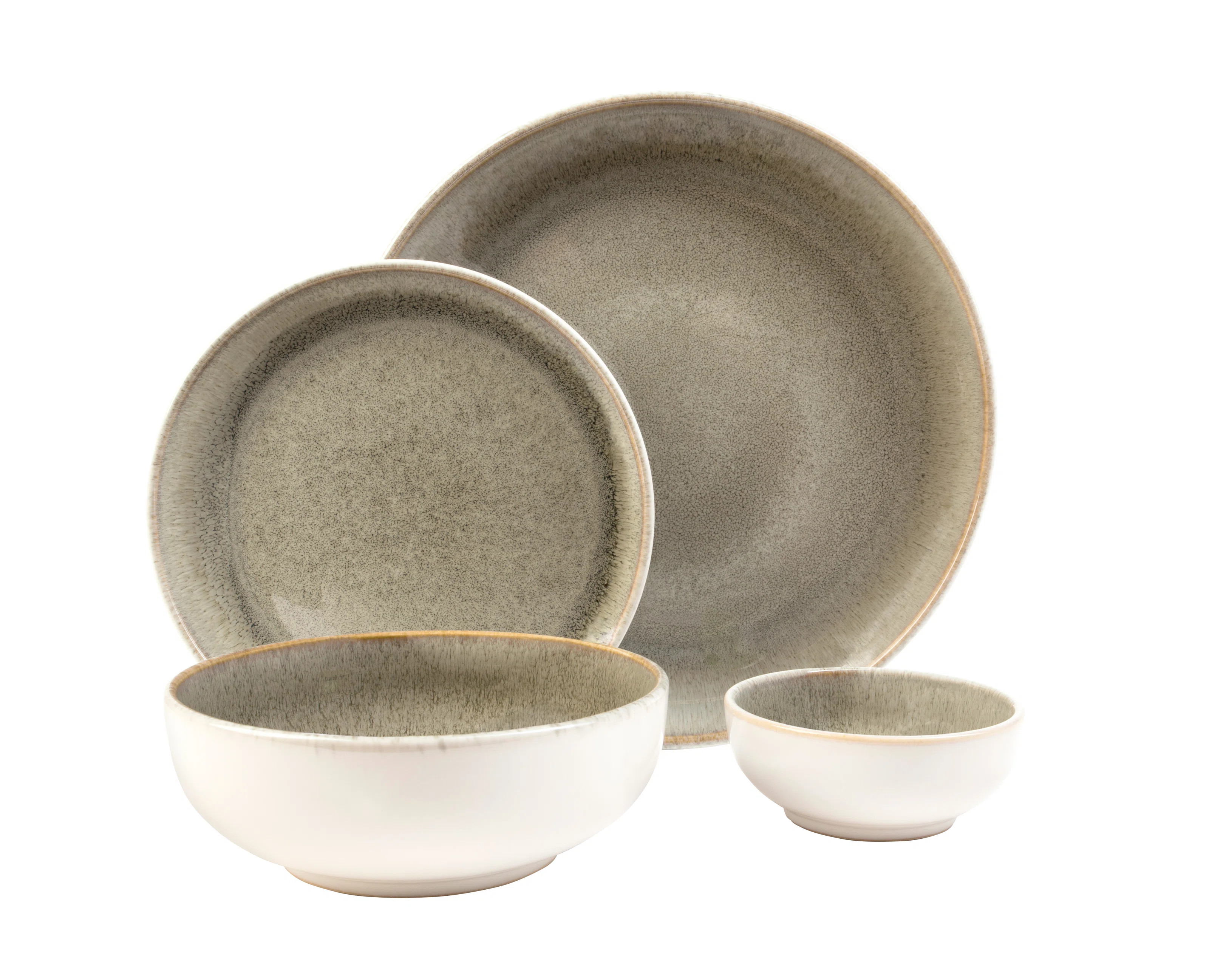Resona Stoneware 16 Piece Dinnerware Set - Service for 4 | Wayfair North America