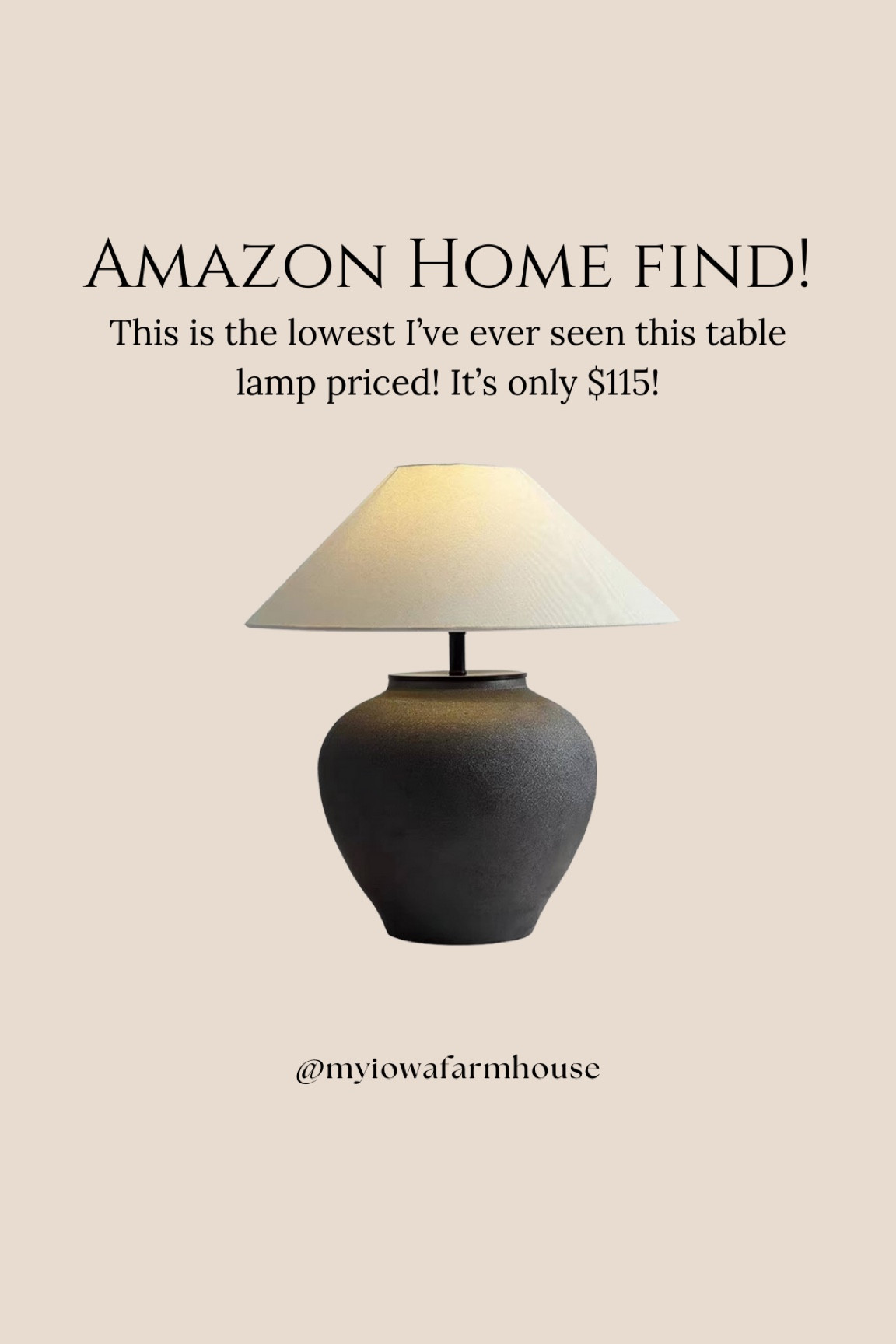This is a beautiful table lamp and it is usually between $200 and $300. This is the lowest I’ve ever seen it priced. It is only $115 right now!
Amazon finds. 

#LTKSaleAlert #LTKHome #LTKStyleTip
