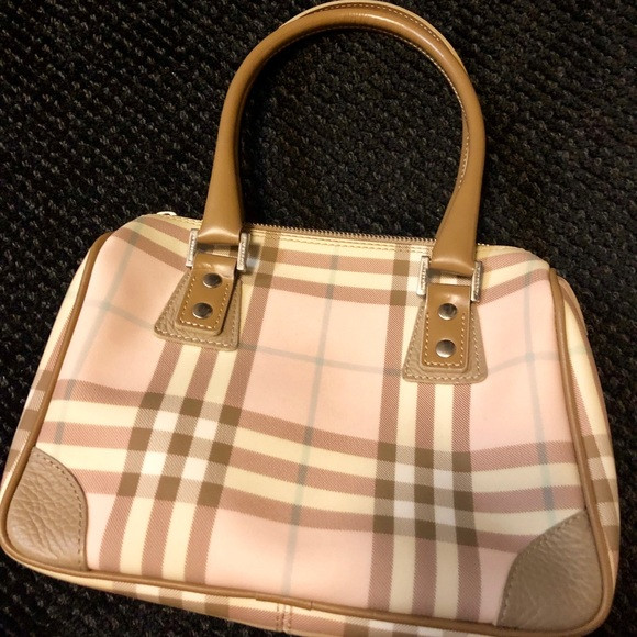 EUC Burberry small pink handbag | Poshmark