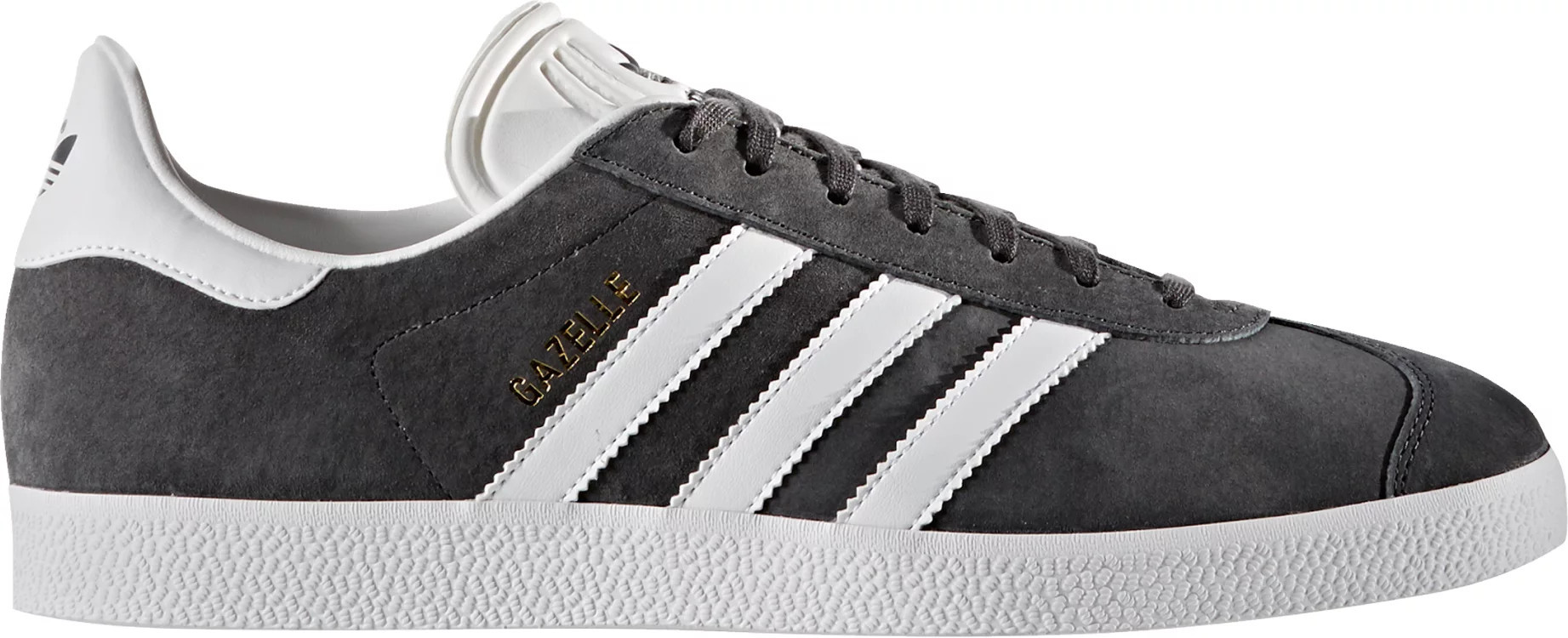 adidas Originals Gazelle Shoes, Men's, M10.5/W11.5, Grey/White | DICK'S Sporting Goods