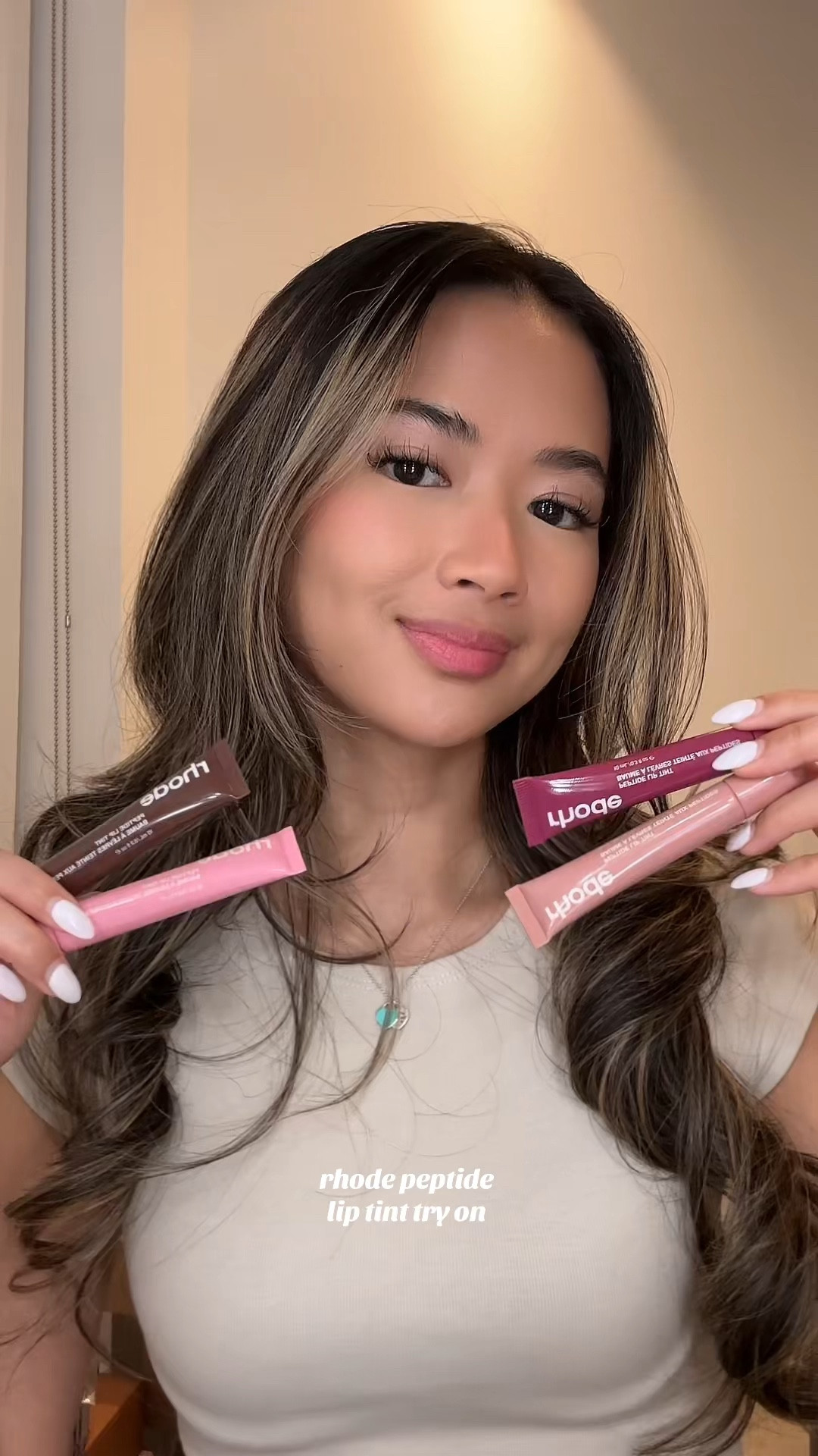 Rhode lip tint try on 🎀 

#LTKcanada #LTKbeauty #LTKsummer