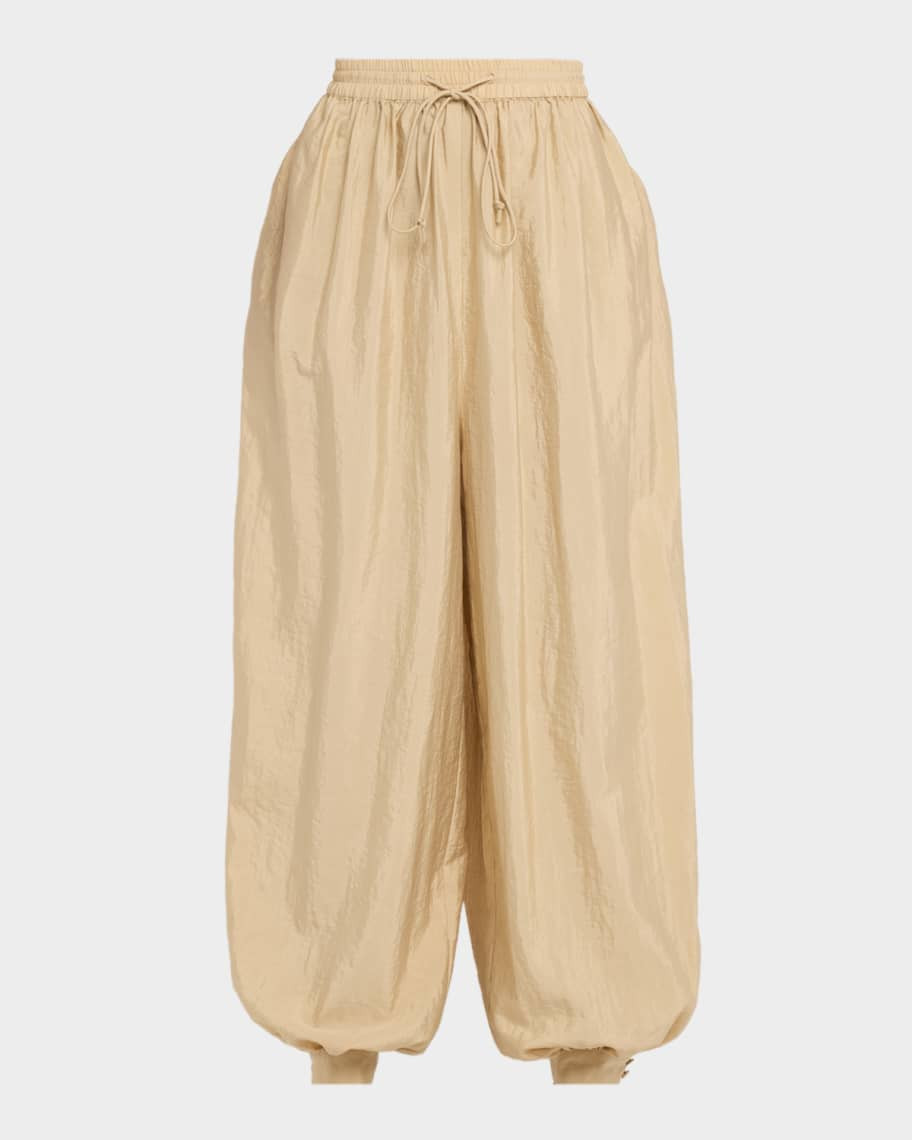 Verne Tumbled Woven Balloon Pants | Neiman Marcus