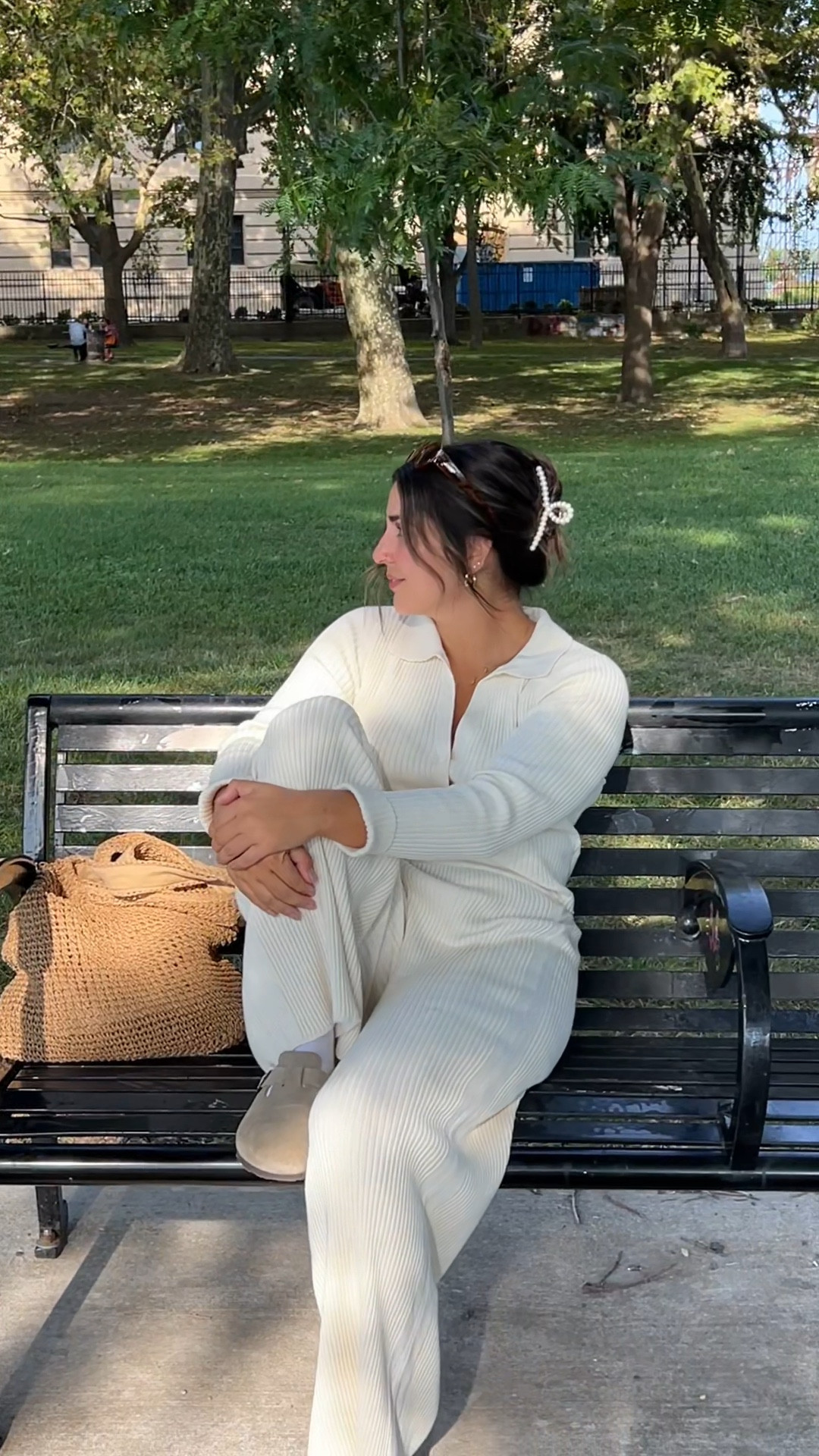 Loving this Aerie sweater set for fall! Fits so well and is so comfortable. I love throwing this on with my Birkenstock clogs or sneakers. Can definitely be dressed up or down! True to size (M) & on sale for LDW!! 😊 

#LTKsalealert #LTKSeasonal #LTKSale