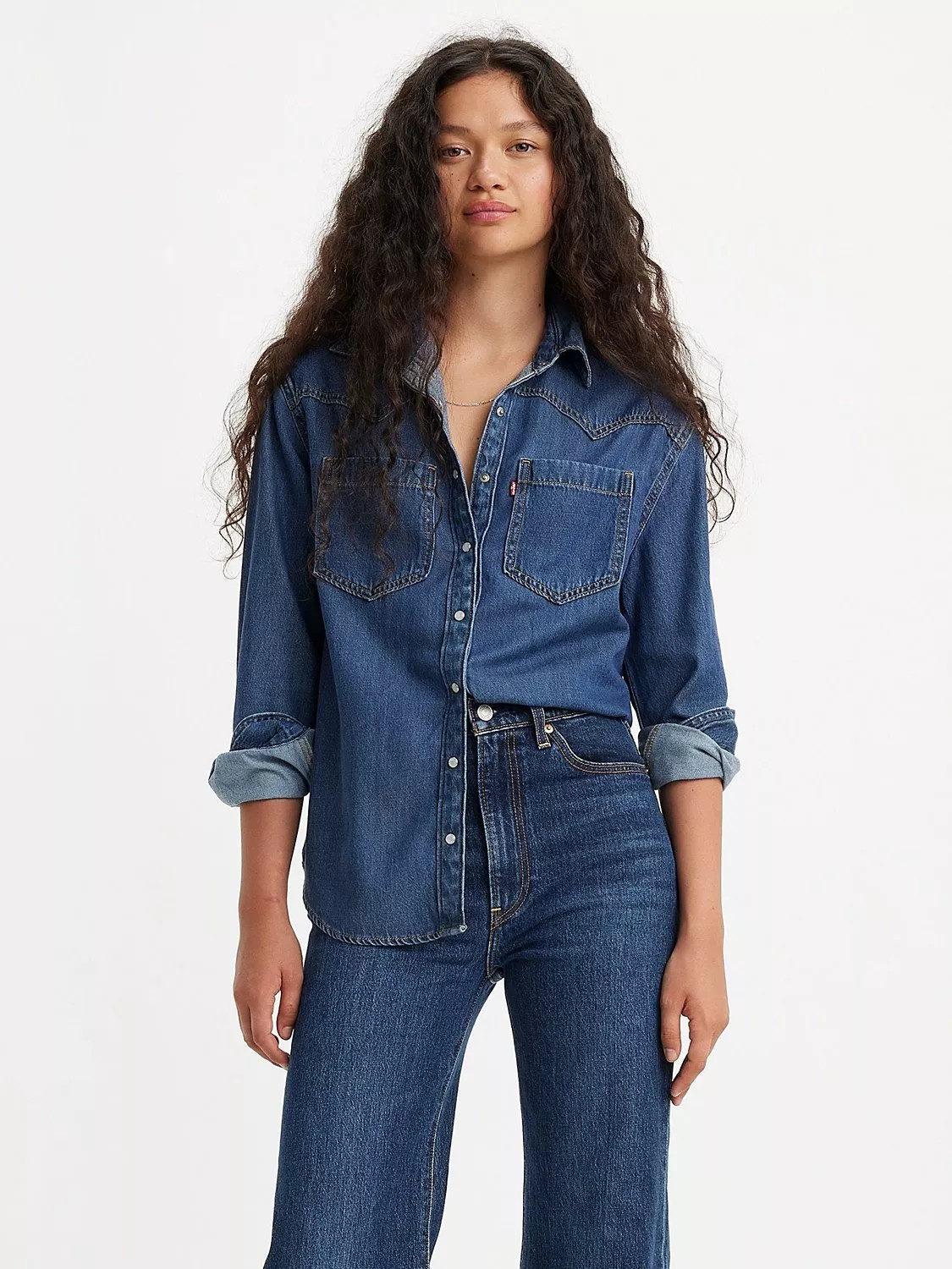 Levi's Teodora Denim Shirt | John Lewis (UK)