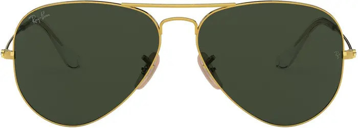 Ray-Ban Standard Original 58mm Aviator Sunglasses | Nordstrom | Nordstrom