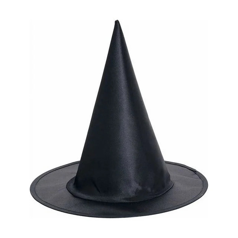 Child Black Satin Witch Hat | Walmart (US)