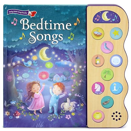 Bedtime Songs: 11-Button Interactive Children's Sound Board Book      Hardcover – Sound Book, S... | Amazon (US)