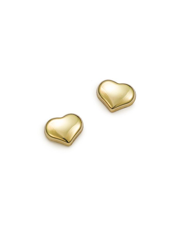 18K Yellow Gold Heart Earrings | Bloomingdale's (US)