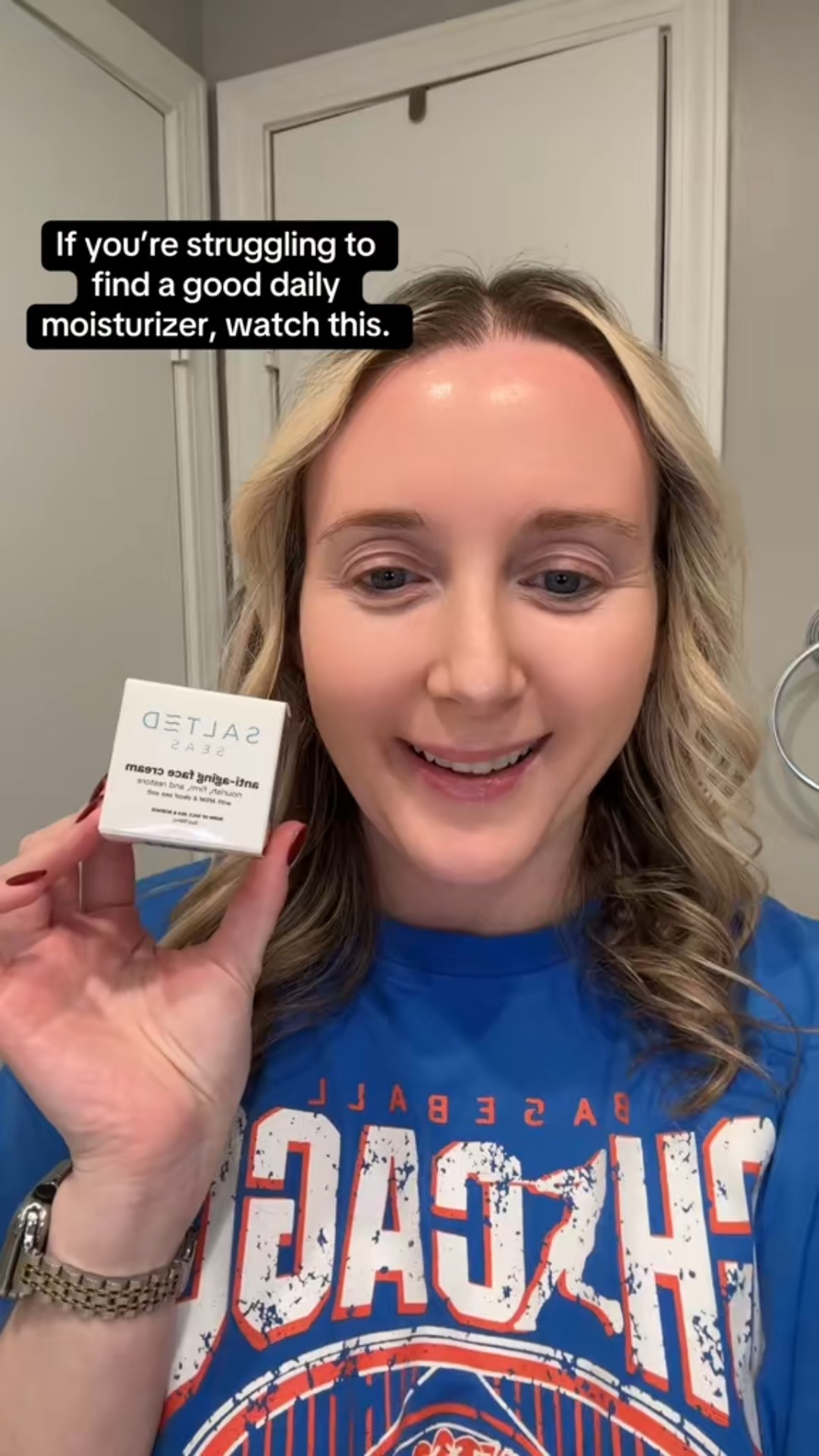 Trying out the Salted Seas Daily Moisturizer and my skin has been loving how lightweight and hydrating it feels ✨

Why it’s in my routine:
• Comfortable for everyday wear
• Absorbs quickly
• Leaves a soft, natural glow

If you’re looking for an easy daily moisturizer, this is a good one to try. Save for later + check it out if you’re curious.

#dailymoisturizer
#skincarefinds
#hydratedskin
#skincareroutine

#LTKBeauty #LTKmorningroutine #LTKselfcare