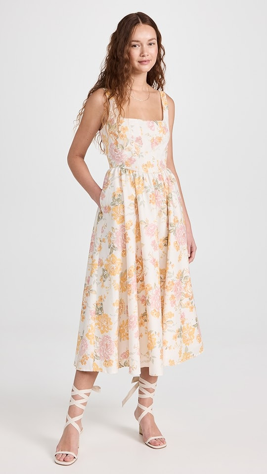 Desi Corset Midi Dress | Shopbop