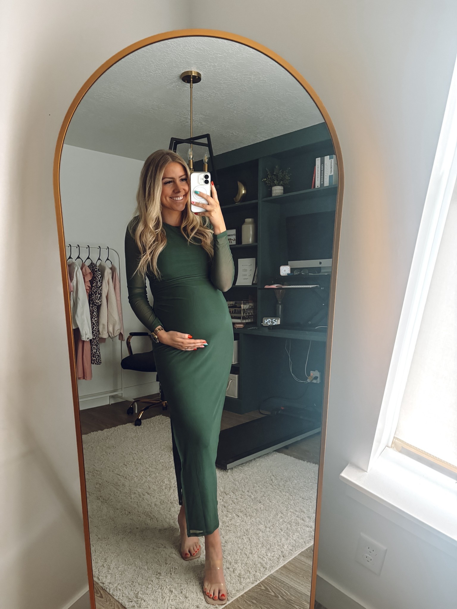 green dress that is so comfortable with a bump but isn’t actually maternity! stretchy & comfortable! true to size & more colors! 

| holiday party outfit | christmas dress | holiday dress | bump friendly | pregnant | amazon fashion 

#LTKSeasonal #LTKBump #LTKHoliday