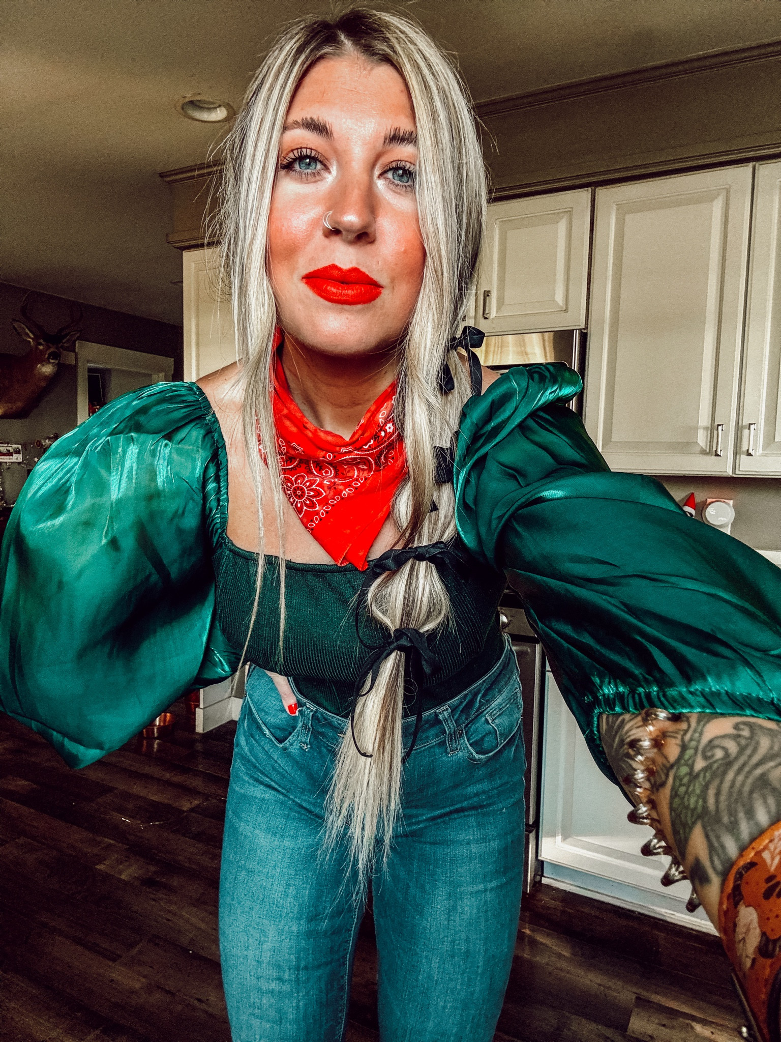 Holiday outfit 🎀✨🎄

#LTKstyletip #LTKHoliday #LTKSeasonal