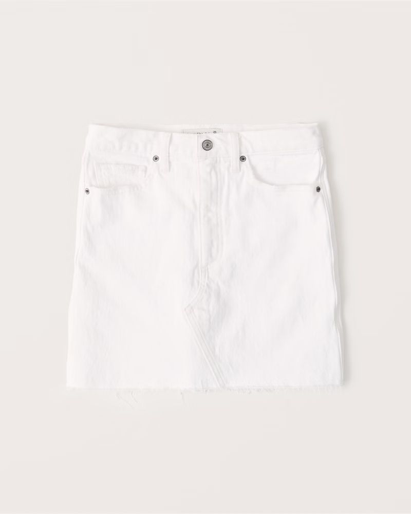 Women's Denim Mini Skirt | Women's | Abercrombie.com | Abercrombie & Fitch (US)