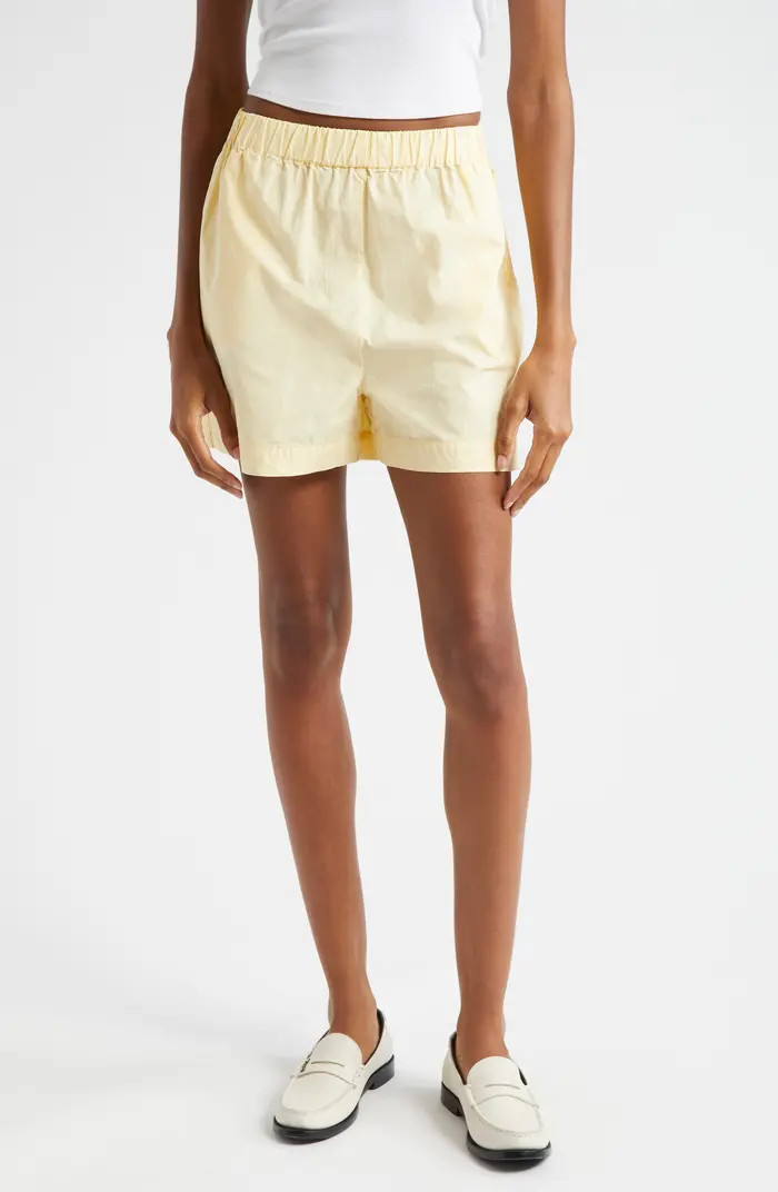 Cotton Poplin Shorts | Nordstrom