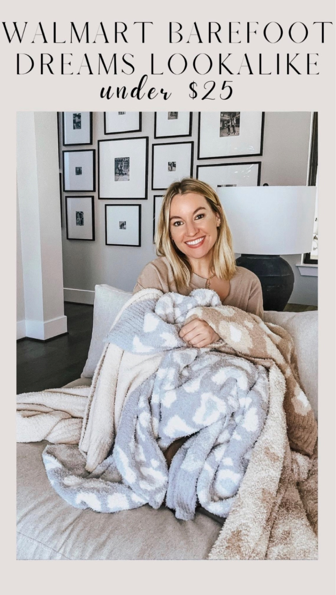 Barefoot Dreams blanket for less at Walmart! 

#LTKHoliday #LTKGiftGuide #LTKCyberweek
