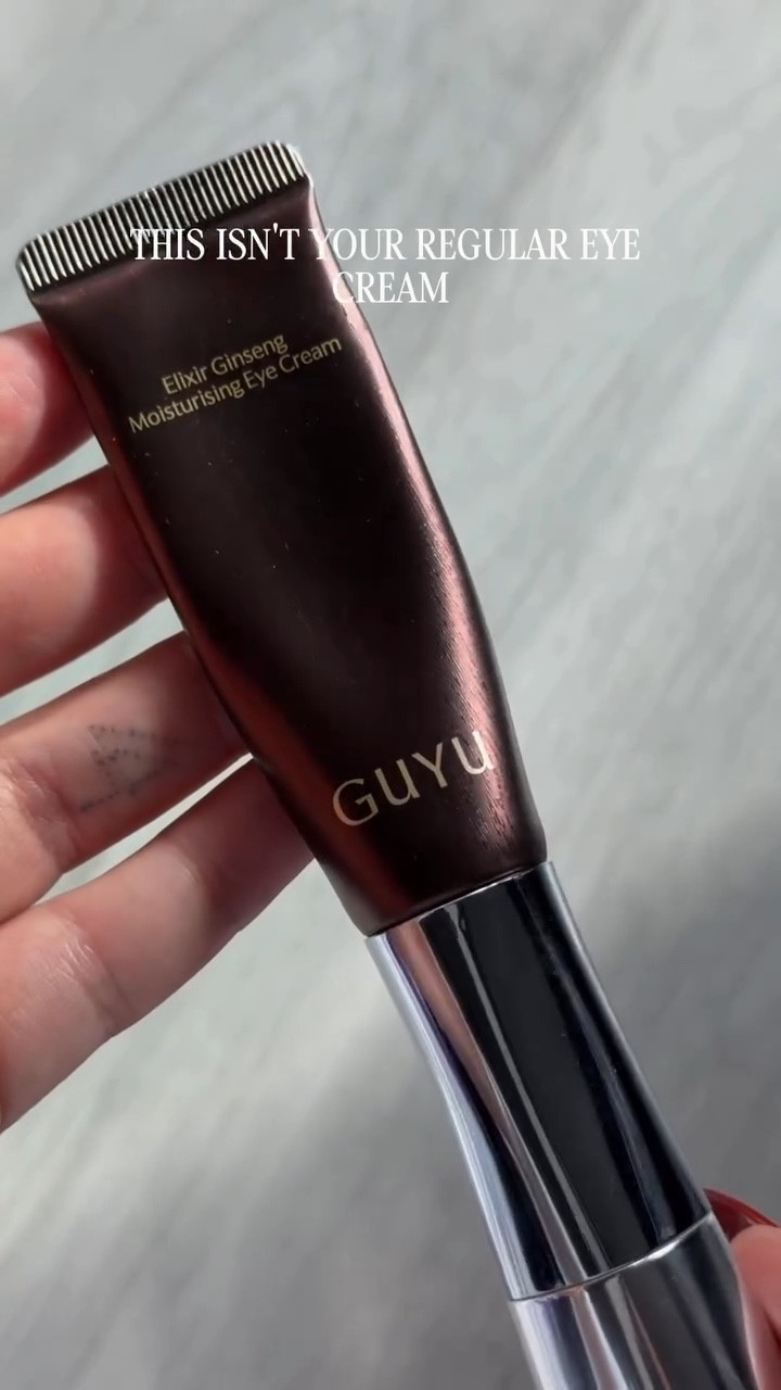 Over 40, the under-eye area is always the first place that shows when I’m tired. 

Lately I’ve been using the GUYU Elixir Ginseng Moisturising Eye Cream, and what makes it stand out is the built-in EMS massage head. 

It helps the ginseng and peptides absorb so much deeper, and the cooling micro-current feels amazing in the mornings.

The formula uses aged ginseng to support collagen, brighten dark circles, and soften fine lines — and I love that it’s gentle enough for sensitive skin.

 I’ve even been using the device around my smile lines because it’s designed for the whole face. Simple, effective, and actually relaxing to use — exactly what my routine needed.

#skincareover40 #guyuofficial #ginseneyecream #matureskinroutine #emsdevice

#LTKOver40 #LTKgrwm #LTKBeauty