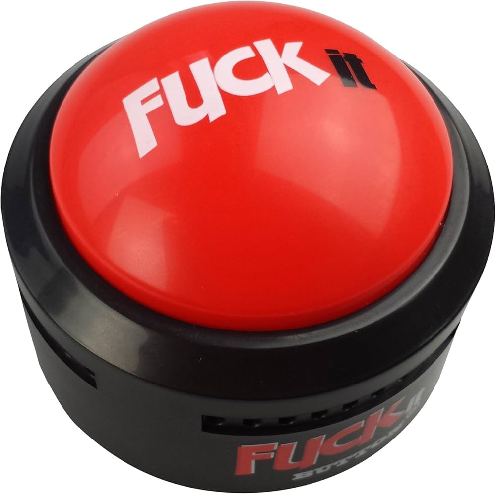 Talkie Toys Products Fuck It Button - 10 Hilarious Fuck It Phrases - Funny Talking Button Gift | Amazon (US)