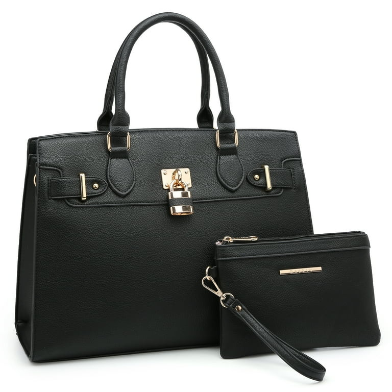 Dasein Women Handbags and Purses Ladies Shoulder Bag Top Handle Satchel Tote Work Bag with Matchi... | Walmart (US)
