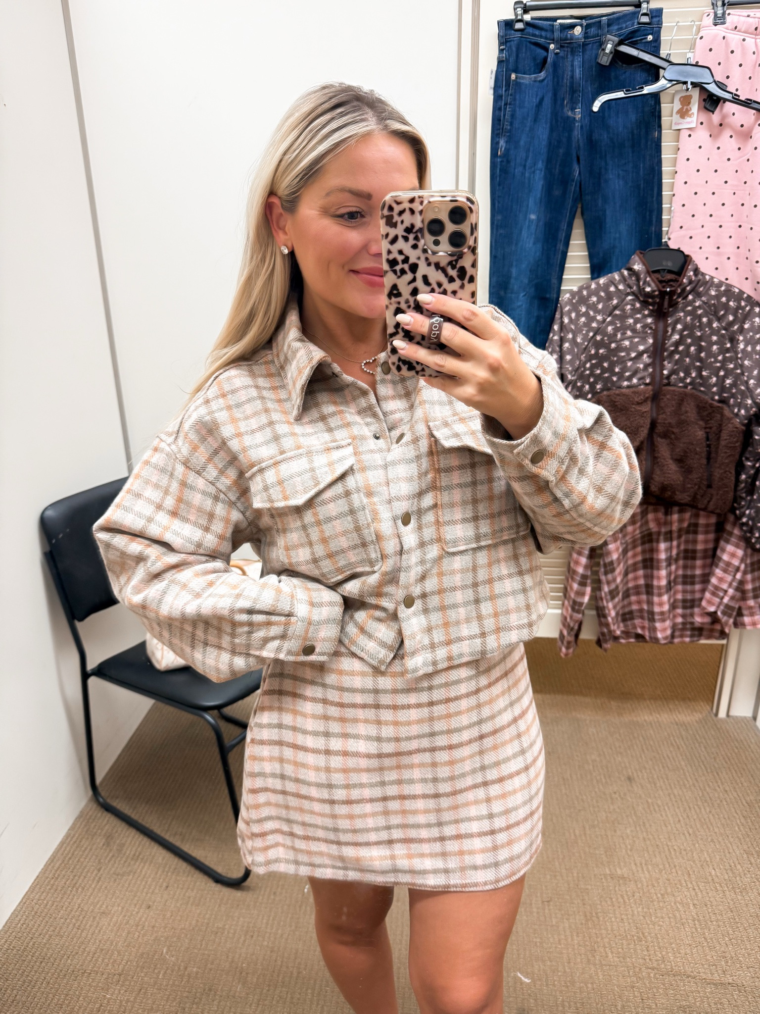 this plaid set is the cutest! perfect for fall @Belk
