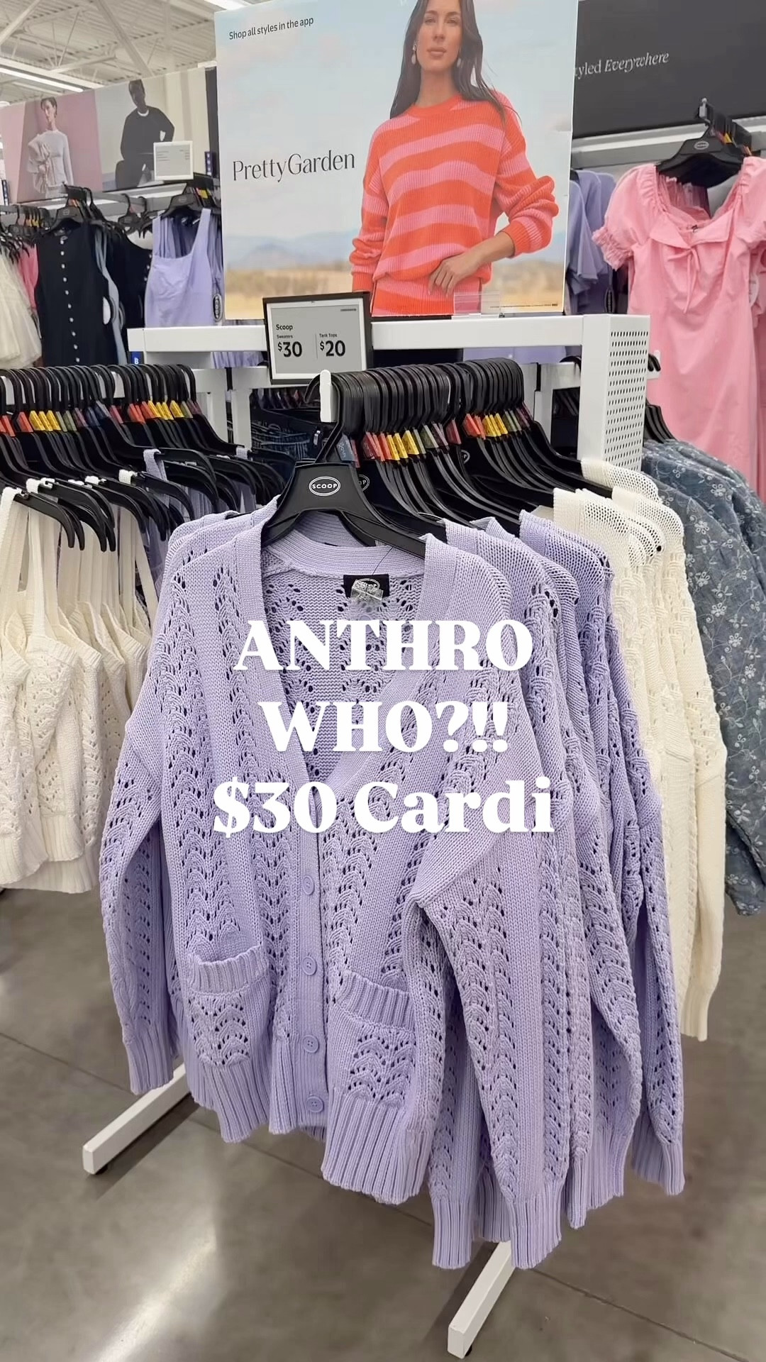 ✨SCROLL TO SHOP✨
The most gorgeous crochet knit Cardi for only $30! Giving Anthro for so much less. 

Size Small : TTS