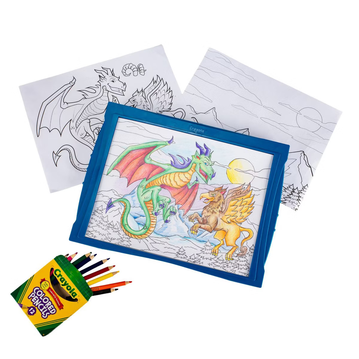 Crayola Light Up Tracing Pad Blue: Kids Drawing & Coloring Kit, Creative Activity, Includes 34 Pi... | Target