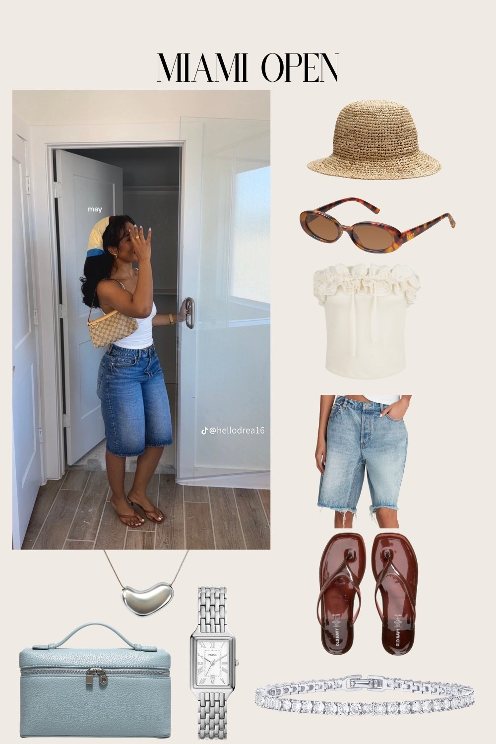 Chic and comfortable for Miami open

#LTKgrwm #LTKootd #LTKSpringSale