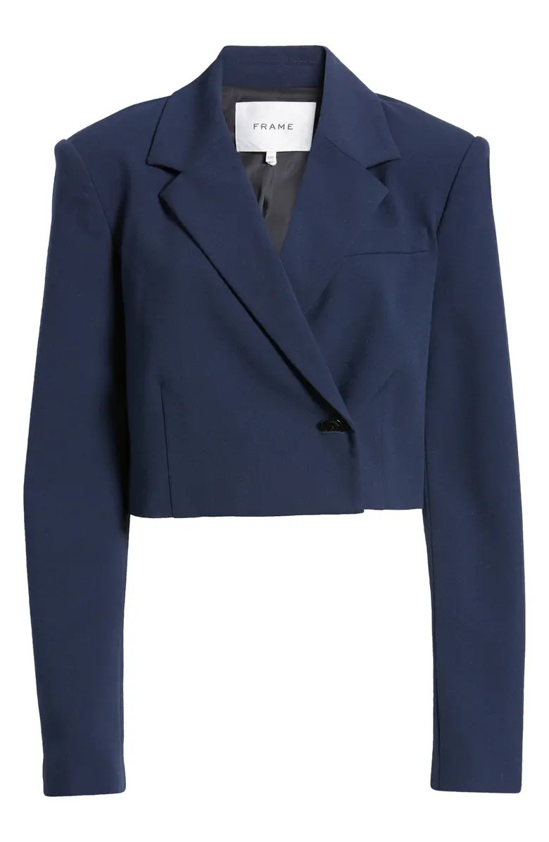 Strong Shoulder Crop Blazer | Nordstrom