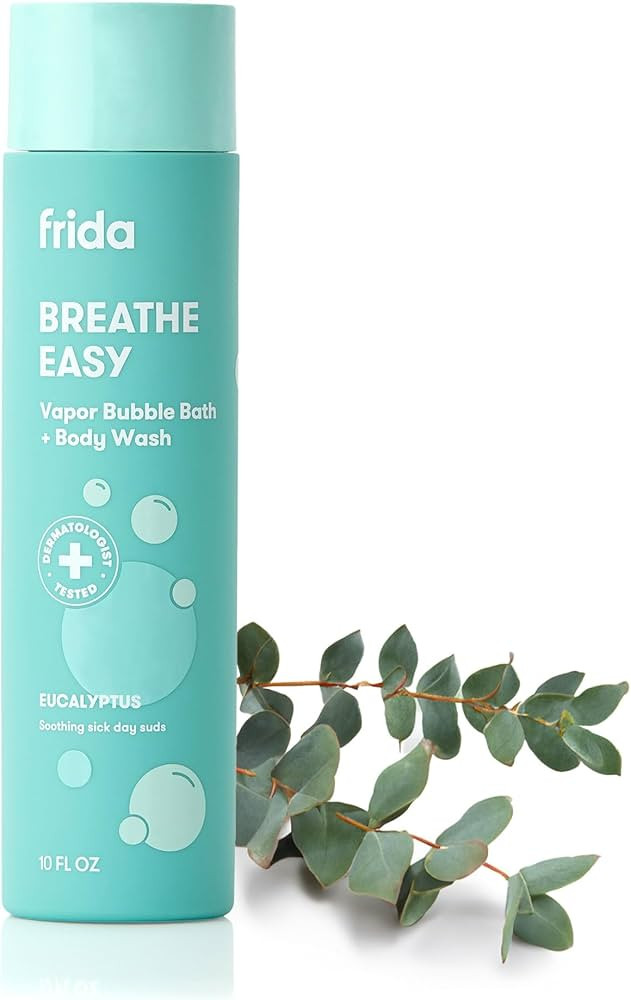 Frida Baby Eucalyptus Vapor Baby & Kids Bubble Bath + Body Wash, Toddler & Baby Body Wash, Dermat... | Amazon (US)