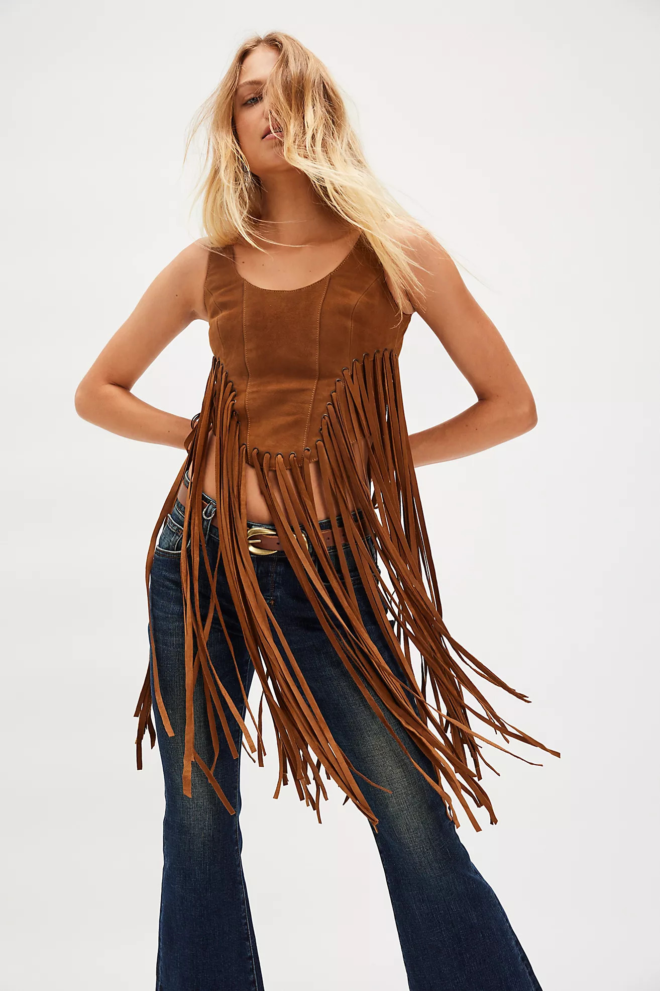 Understated Leather Motive Bustier | Free People (Global - UK&FR Excluded)