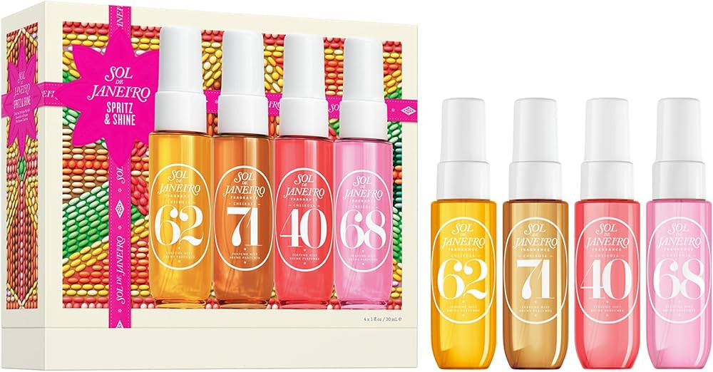 SOL DE JANEIRO Spritz & Shine Cheirosa Perfume Mist Set | Amazon Exclusive | Perfume Mist Discove... | Amazon (US)