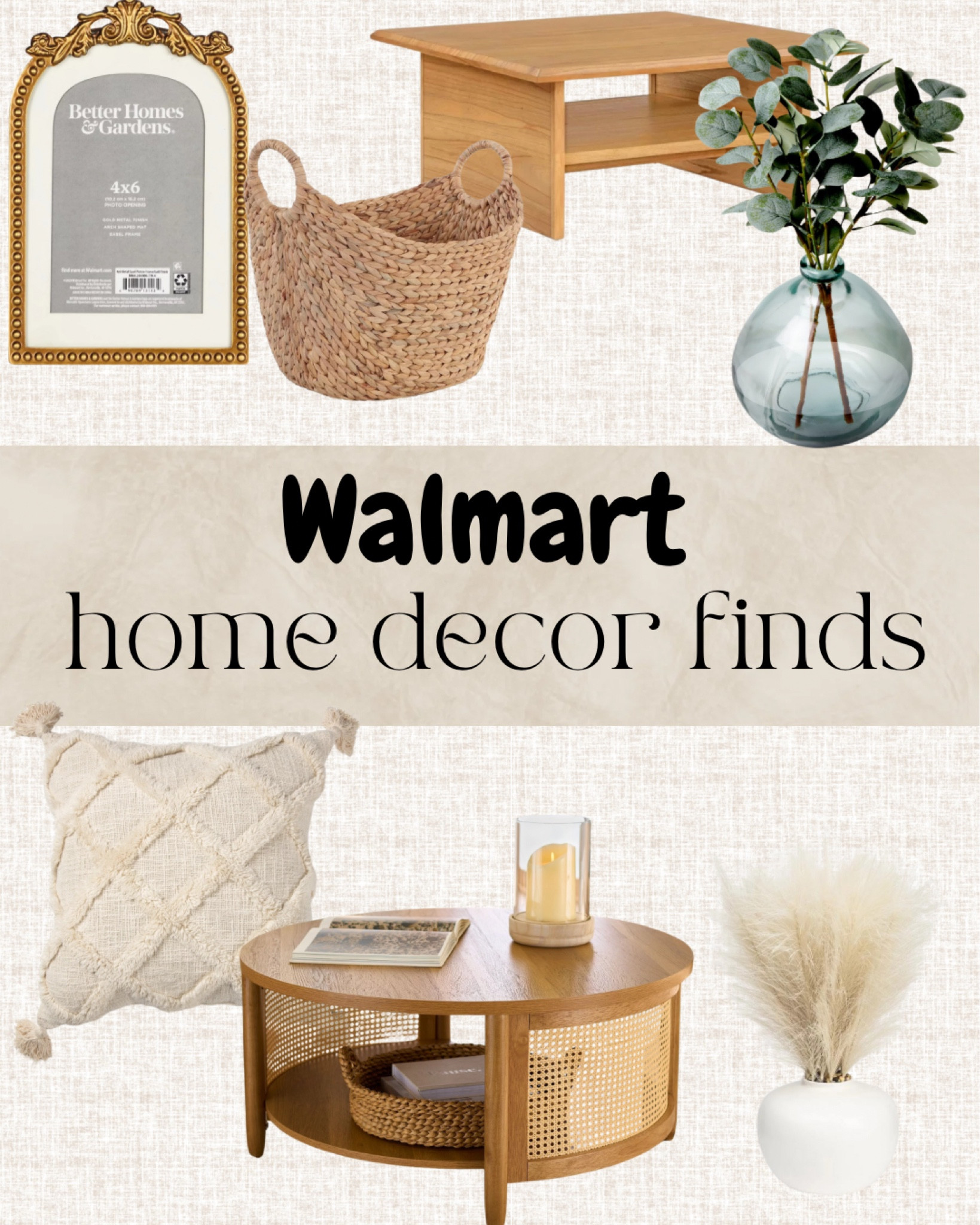 Walmart home decor finds 

Walmart home, modern organic home decor, living room decor, bedroom decor, throw pillows, Walmart furniture, Walmart coffee table

#LTKHome #LTKxWalmart #LTKSummerSales