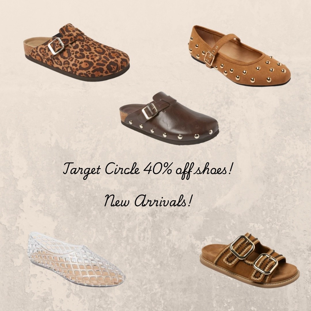 Target circle week is here and 40% all shoes! They even have a few new arrivals! 

#LTKSaleAlert #LTKOver40 #LTKShoeCrush