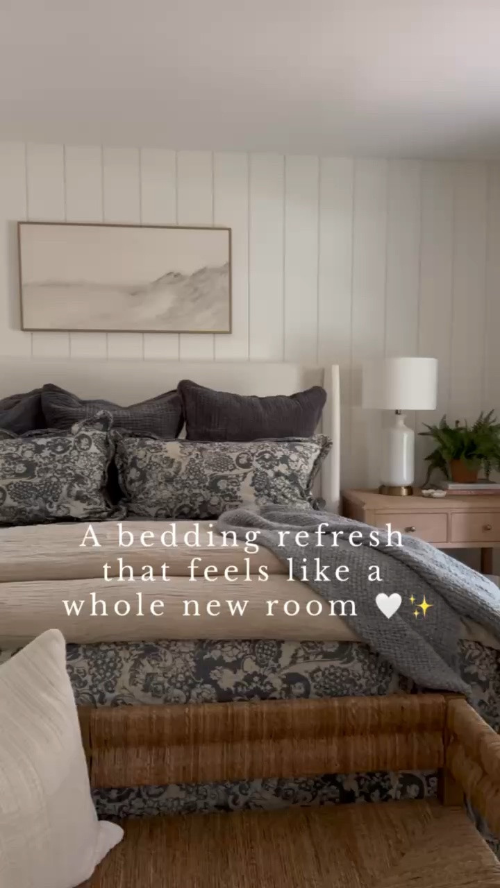 Pottery barn bedding, quilt, throw blankets, throw pillows, duvet, shams 

Fall bedding 

Modern coastal bedroom  Neutral bedroom  nightstands  wall art  throw pillows  Bedroom 

 Home inspo  Seasonal decor  Seasonal home inspo sherricalnan  sherricalnanhome

#LTKSaleAlert #LTKHome