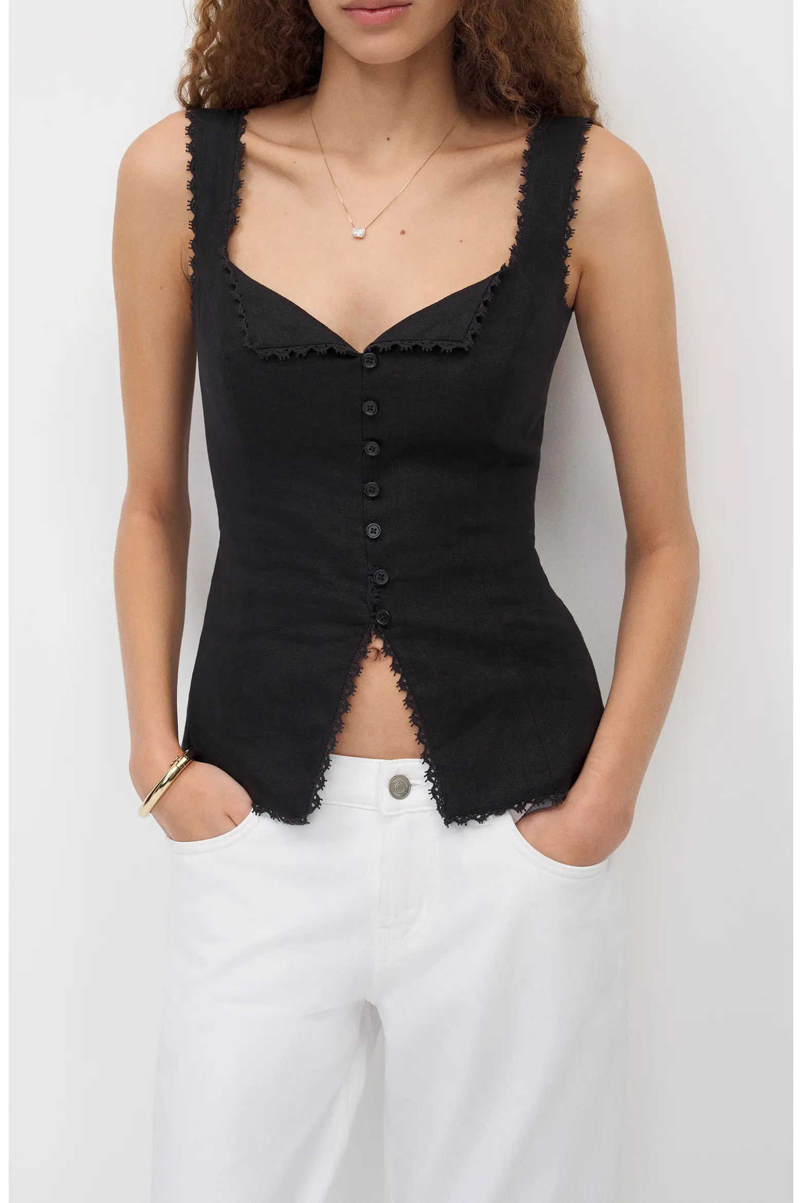 Viola Linen Tank (Women) | Nordstrom | Nordstrom