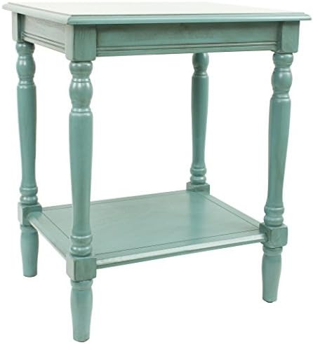 Décor Therapy Blue Simplify End Table Oak | Amazon (US)