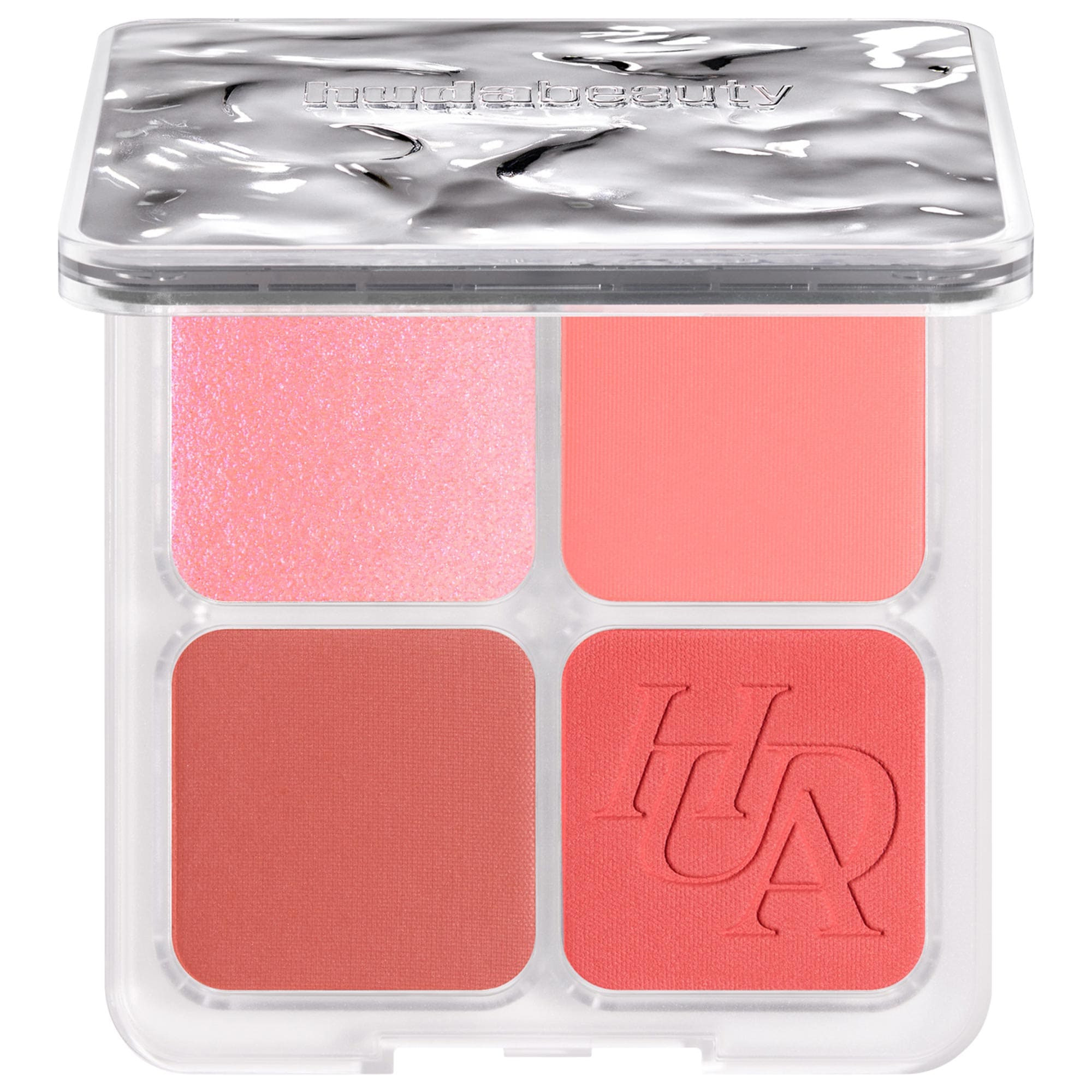 HUDA BEAUTY Blush Filter Blurring Blushlighters Palette Toasty Peach 0.26 oz/7.5 g | Sephora (US)