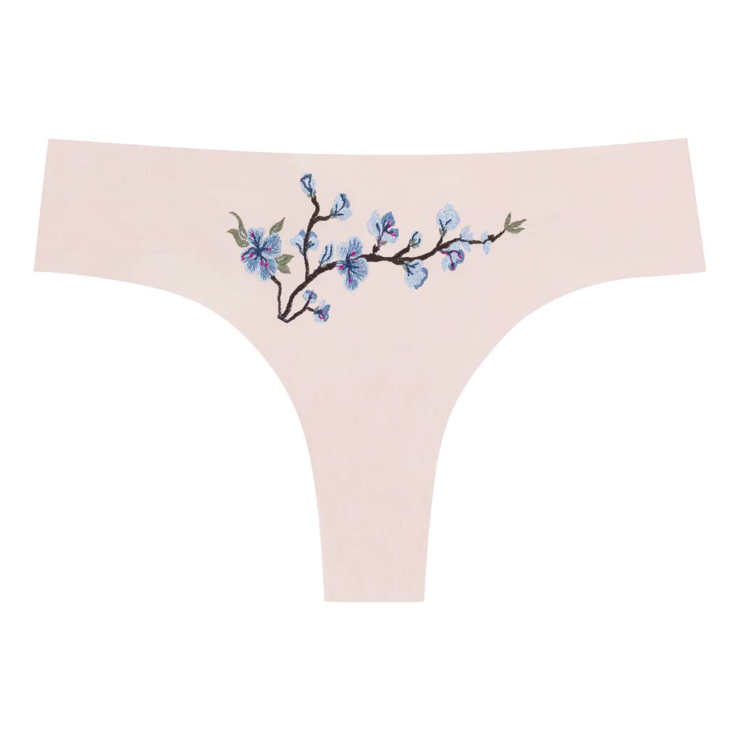 Better Briefs Thong with Embroidery | Uwila Warrior