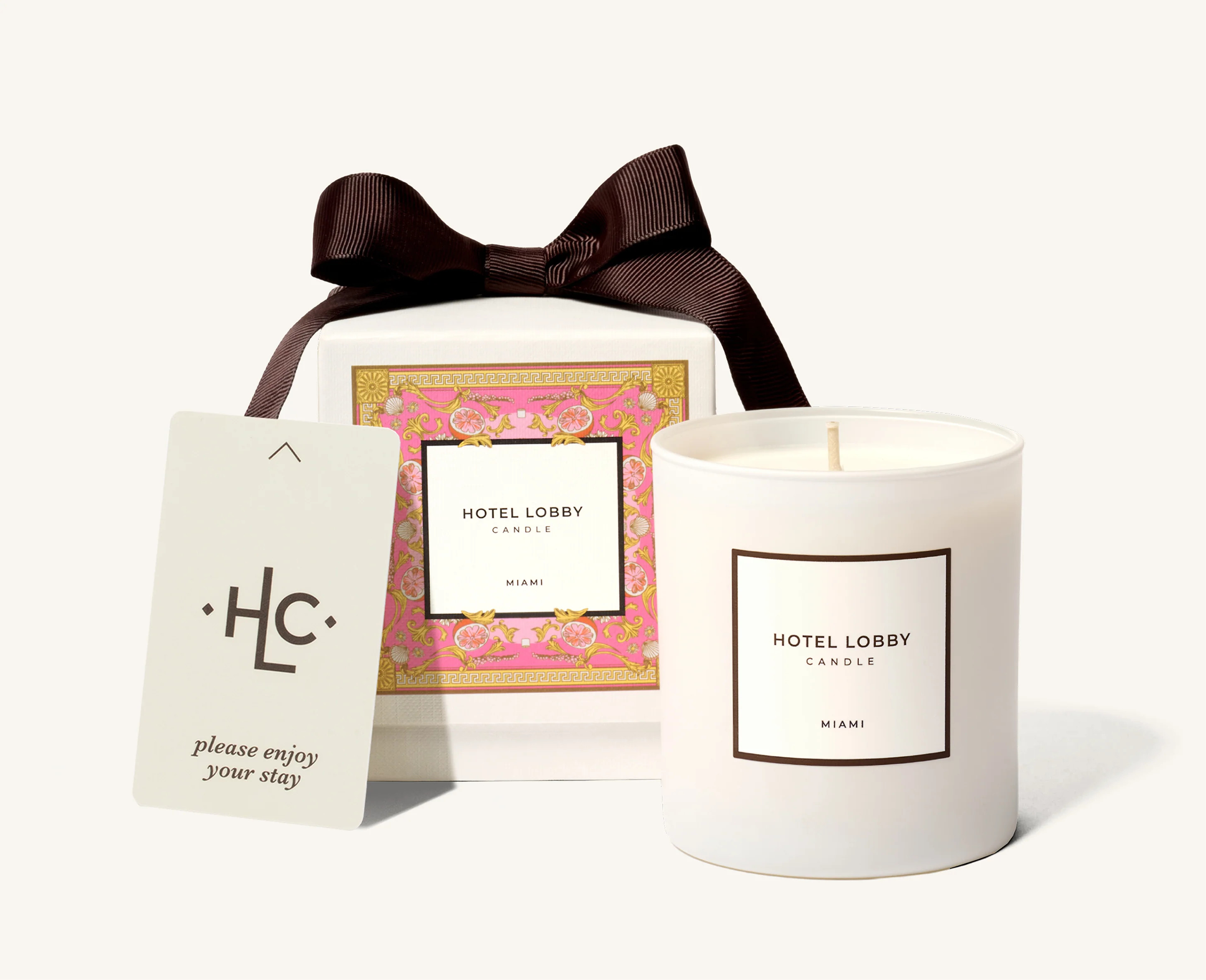 Miami Candle | Hotel Lobby Candle