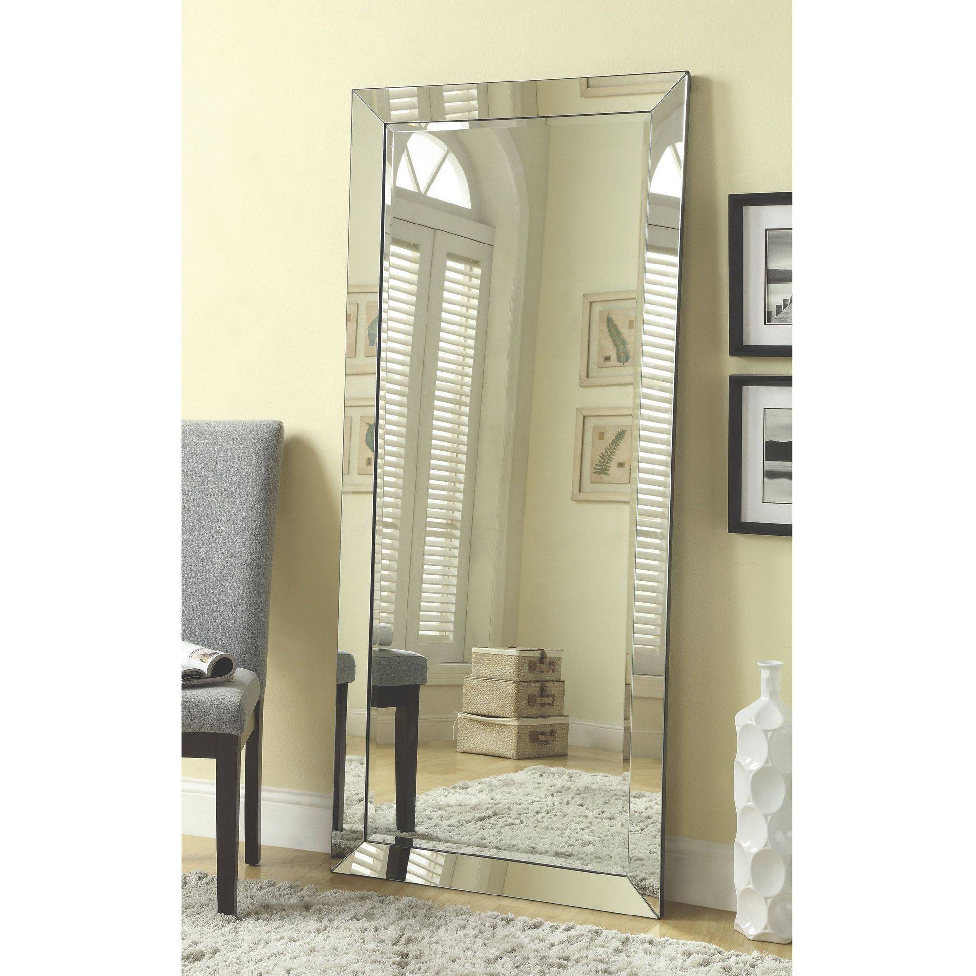 Coaster Furniture Beveled Floor Mirror | Walmart (US)