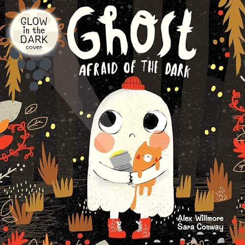 Ghost Afraid of the Dark | Halloween Picture Board Book for Toddlers with Glow-in-the-Dark Cover ... | Amazon (US)