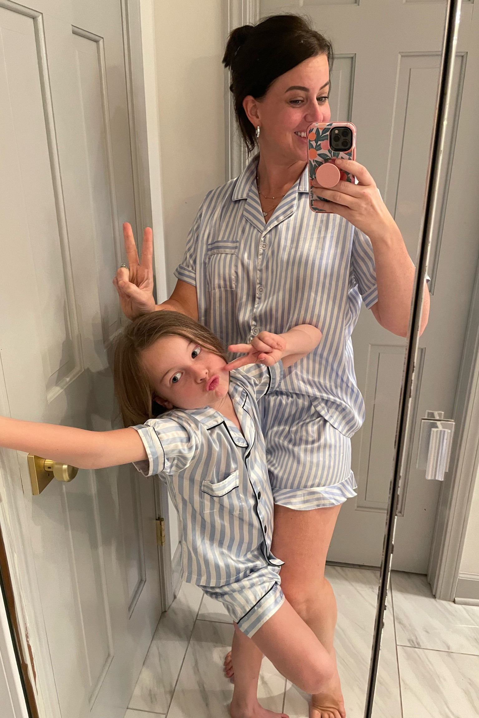 Matching girls PJ set! Nothing better than a mama match ❤️❤️