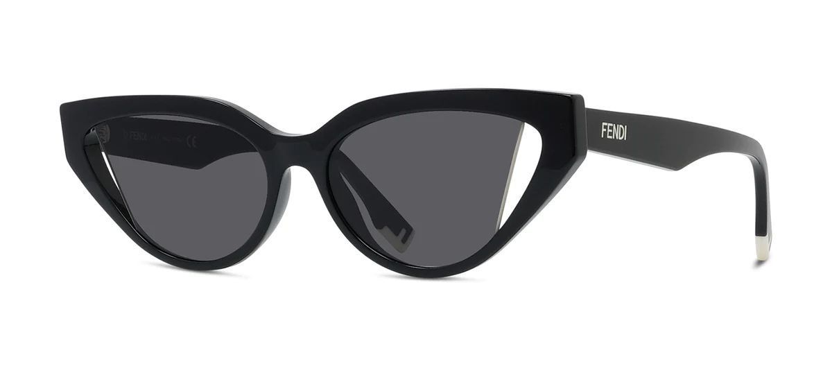 Fendi FE40009I 01A Cat Eye Sunglasses | SOLSTICE