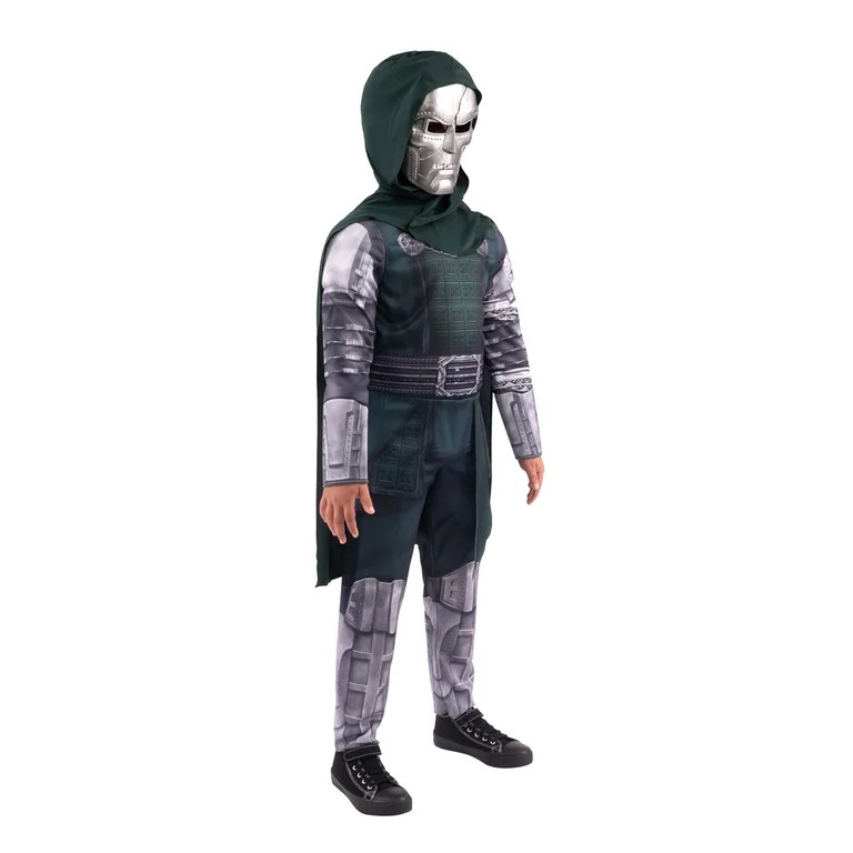 Marvel's Doctor Doom Halloween Costume for Children, Boy's Size L (10/12), by Jazwares | Walmart (US)