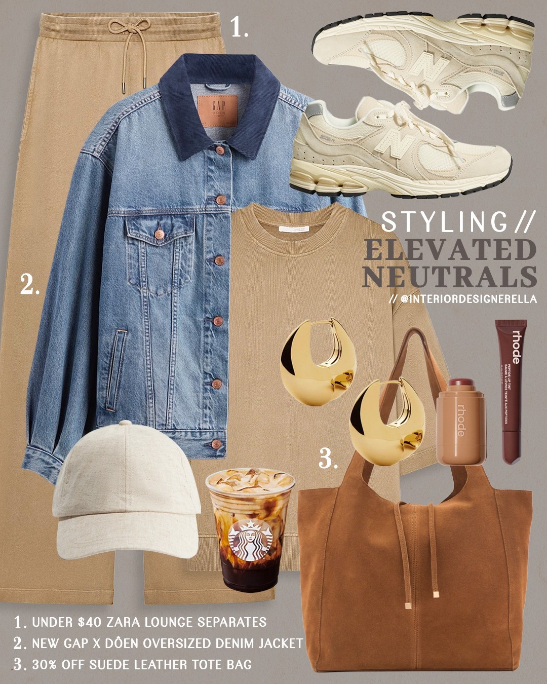 Styling elevated neutrals 🤎 New Gap x DÔEN denim jacket + under $40 ZARA lounge separates!✨ Share this post with a friend!!🤗 Click on the “Neutral Looks” collection on my LTK to shop this post and more!🤗 Have an amazing day!! Xo!!

#LTKShoeCrush #LTKFindsUnder50 #LTKFindsUnder100